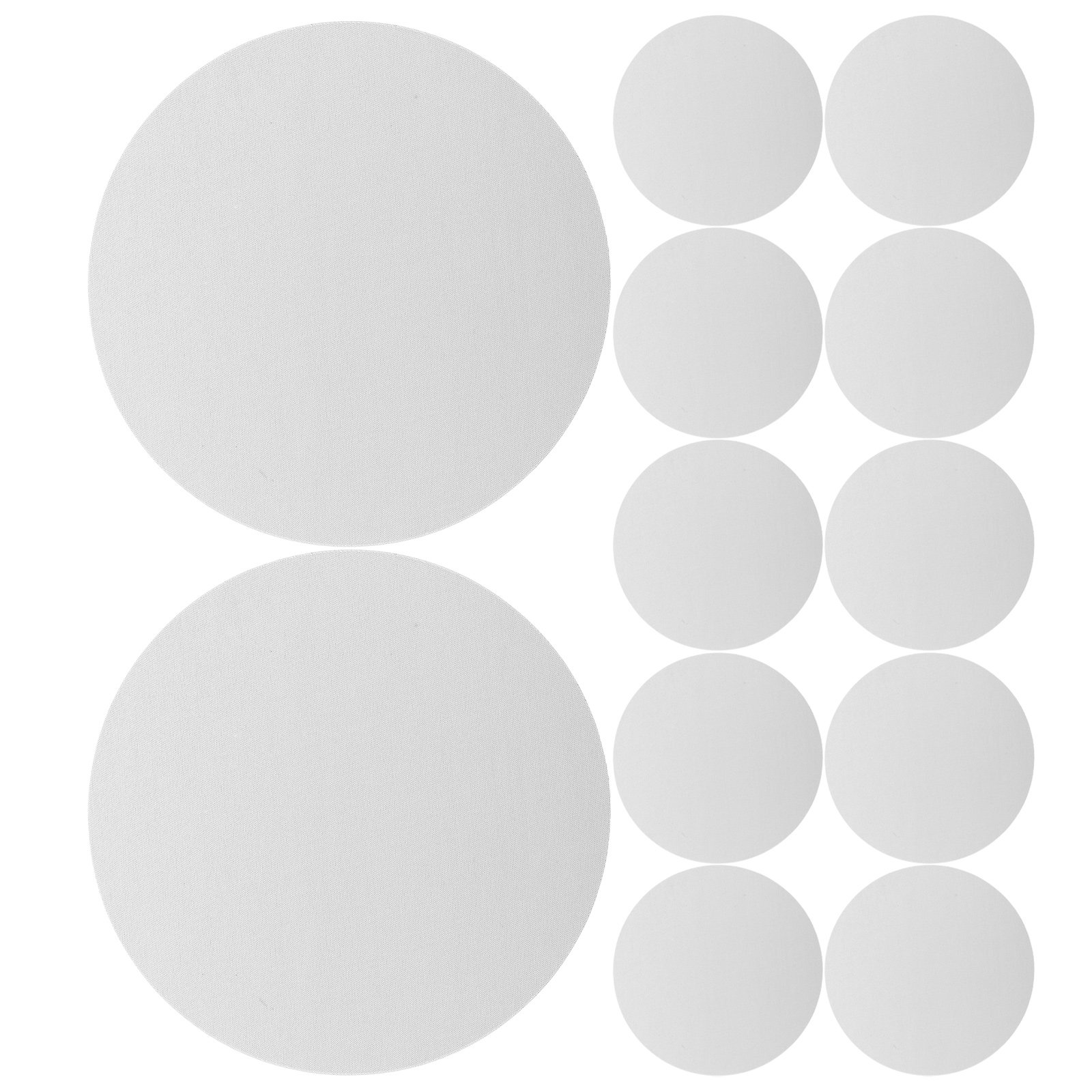 Mouse Pad Blank Sublimation - 12 Stück Leere Sublimations-Mauspads, Rund, 2mm