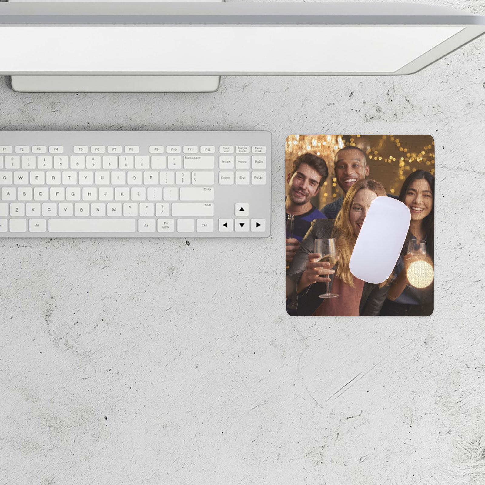 Mouse Pad Blank Sublimation - 5 Stück Wärmeübertragungs-Sublimations-Mauspads, Blanko, Gummi, Rutschfest,