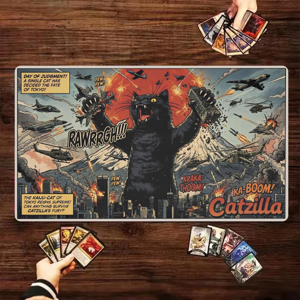 Retro Comic Schwarze Katze Sam – Door Mat Blank Bewertung und Preis
