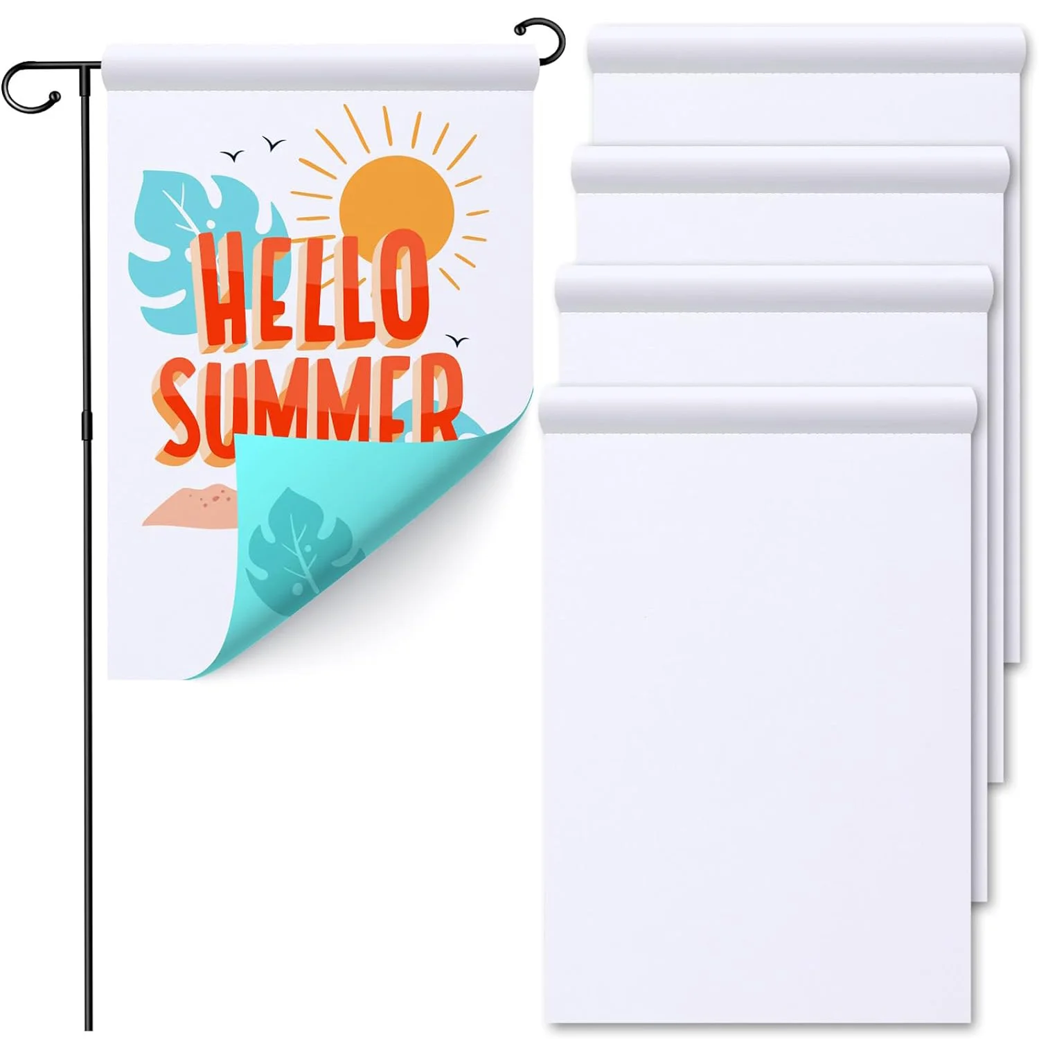 5 stücke doppelseitige leere G – Yard Sign Blank Bewertung und Preis