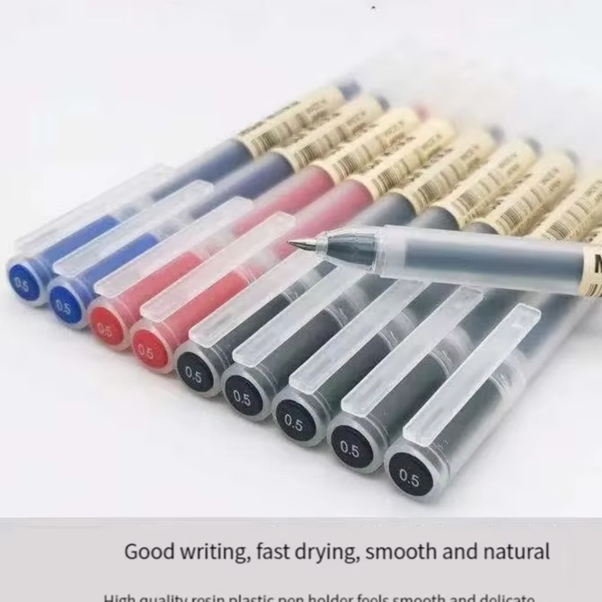 3-6Pcs Kawaii Gel Stift Schwar – Muji Stationery Gel Pen Bewertung und Preis
