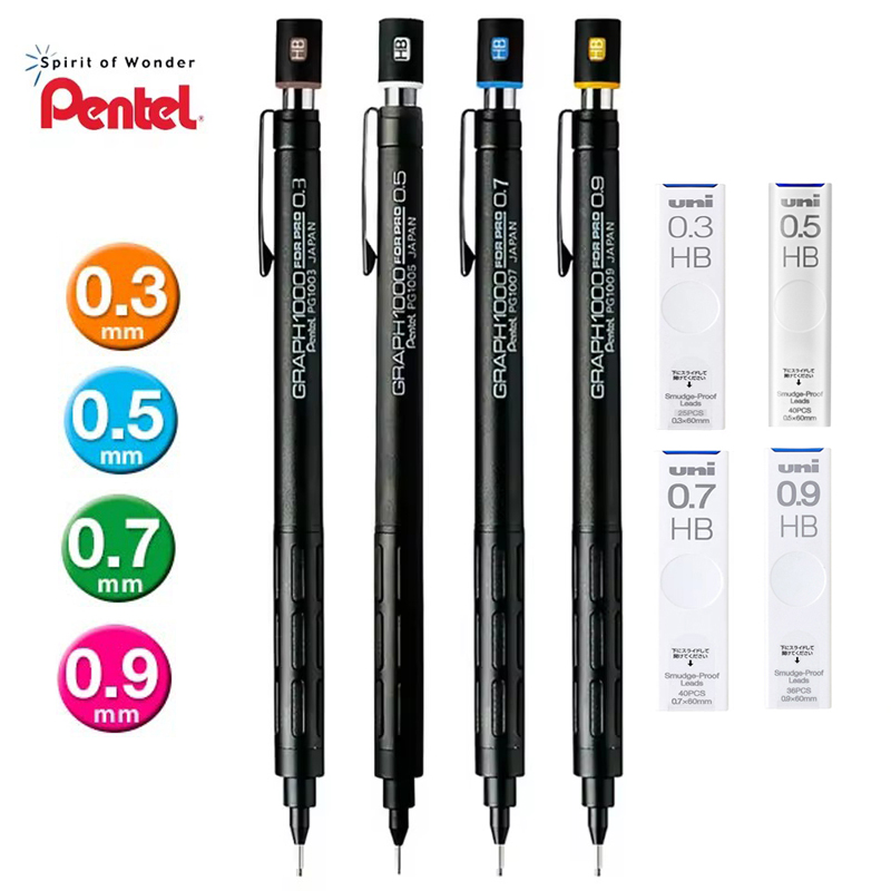 Pentel PG1000 Graph für PRO Bl – Pentel Pen Energel Bewertung und Preis