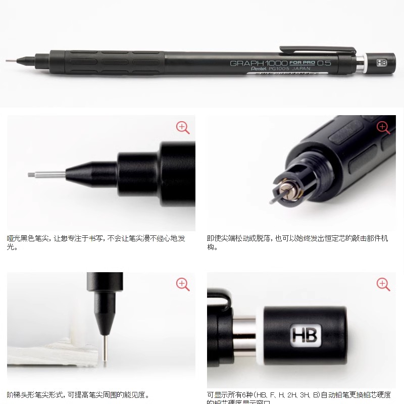 Pentel PG1000 Graph für PRO Bl – Pentel Pen Energel Bewertung und Preis