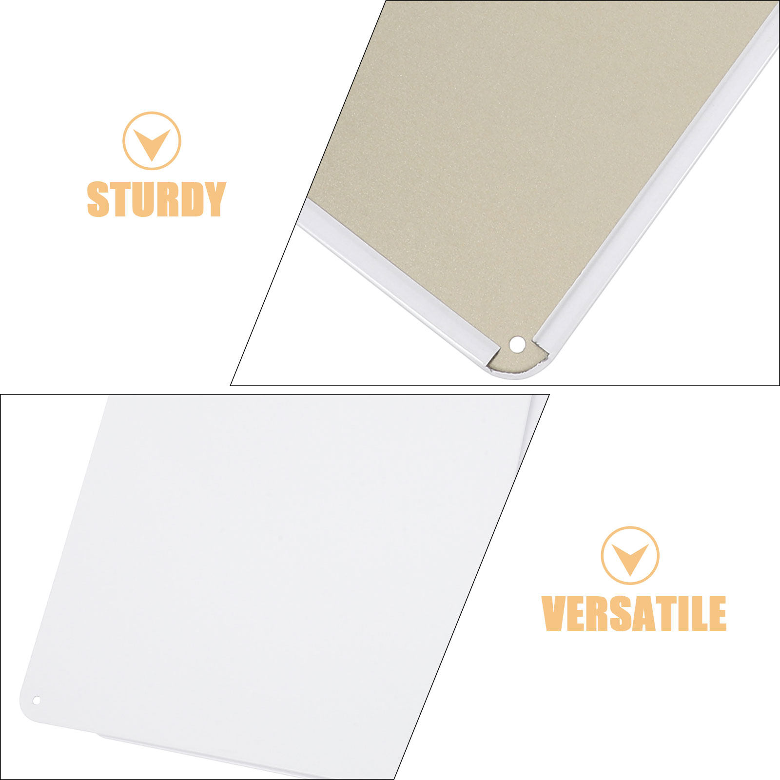 2 Stück stabile Blechschilder  – Yard Sign Blank Bewertung und Preis