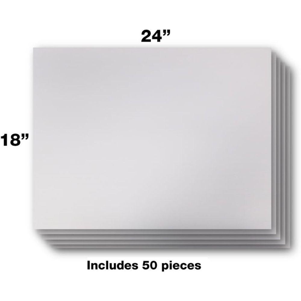Fifty Pack Blanko-Hofschilder, – Yard Sign Blank Bewertung und Preis