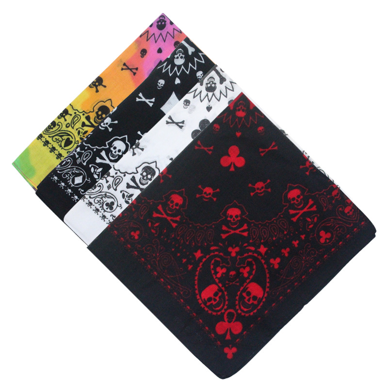55 cm Weiß Schwarz Rot Schädel – Bandana Blank White Bewertung und Preis