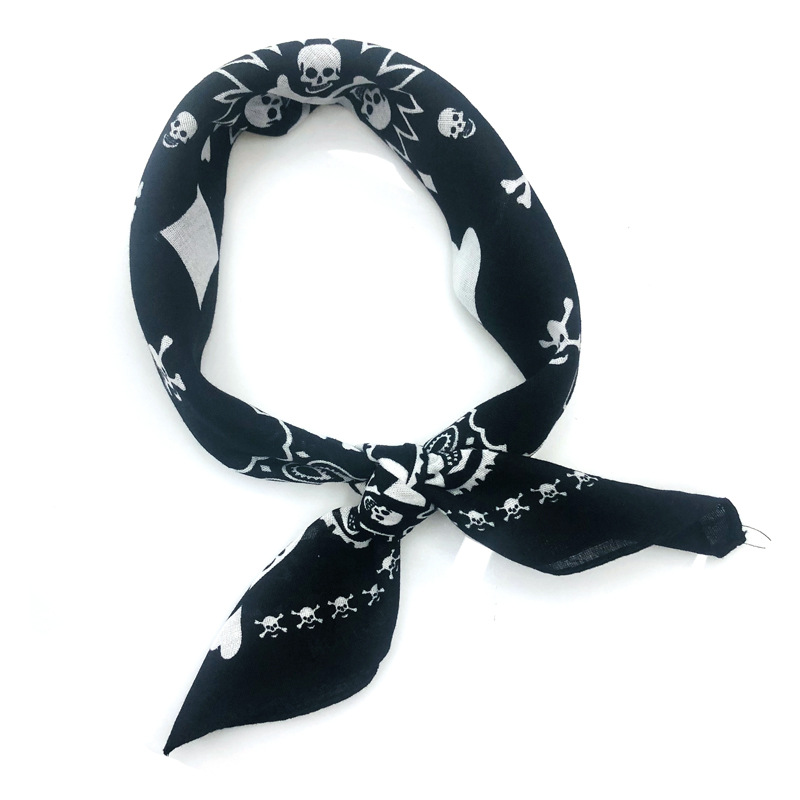 55 cm Weiß Schwarz Rot Schädel – Bandana Blank White Bewertung und Preis