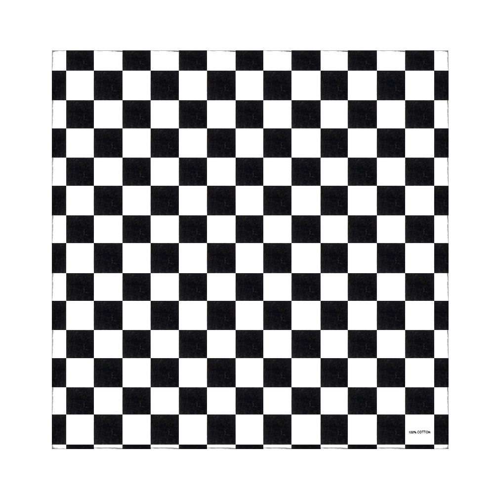 Bandana, karierte Flagge, Auto – Bandana Blank White Bewertung und Preis