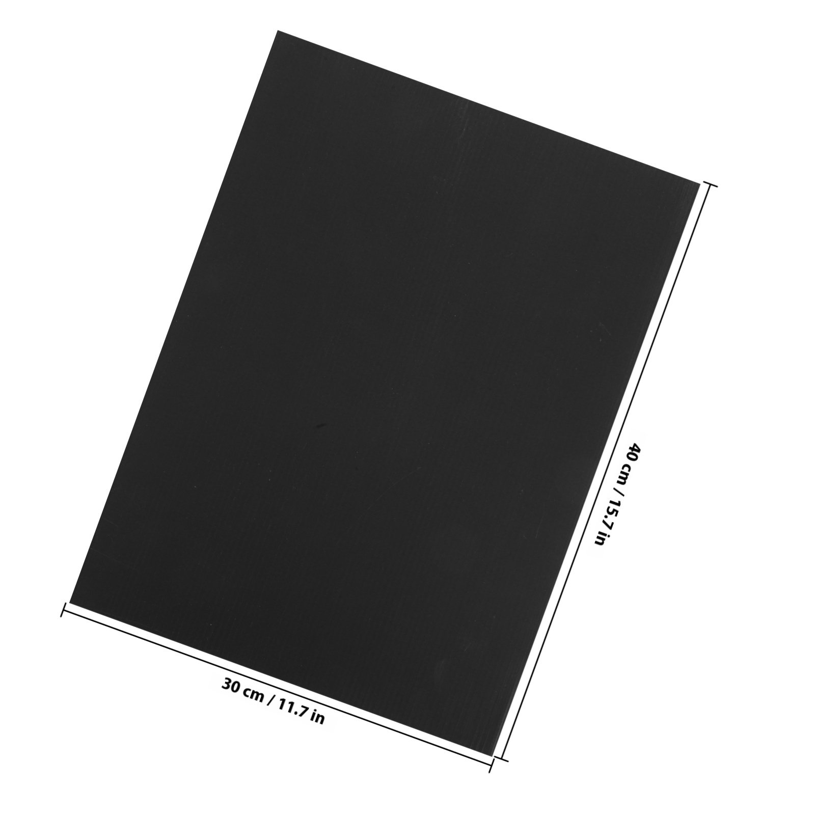 10 Stück schwarze Wellpappe-Le – Yard Sign Blank Bewertung und Preis