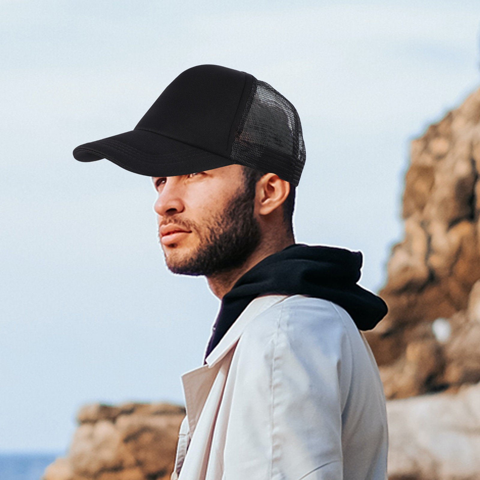 10 Stück Atmungsaktive Mesh-Su – Hat Sublimation Blank Bewertung und Preis