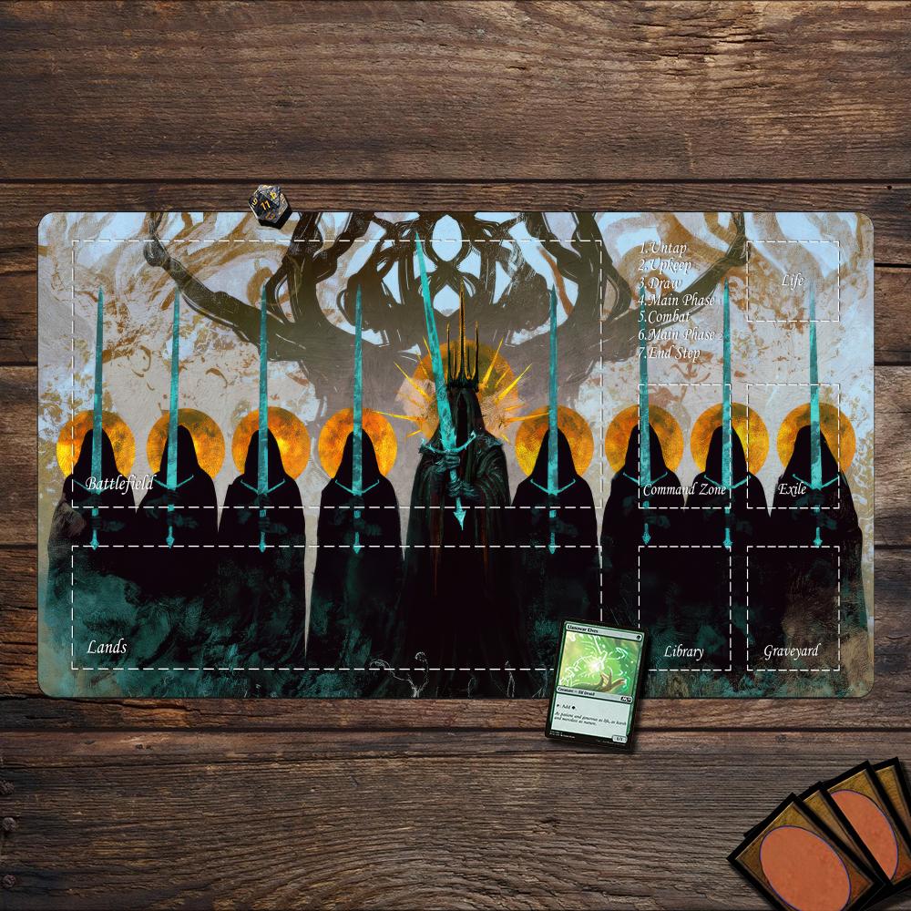 Magic Playmat Karten-Gaming-Ma – Door Mat Blank Bewertung und Preis